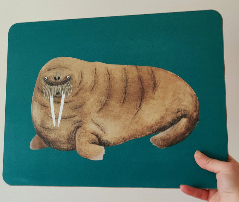 Wally the Walrus Large Tablemat