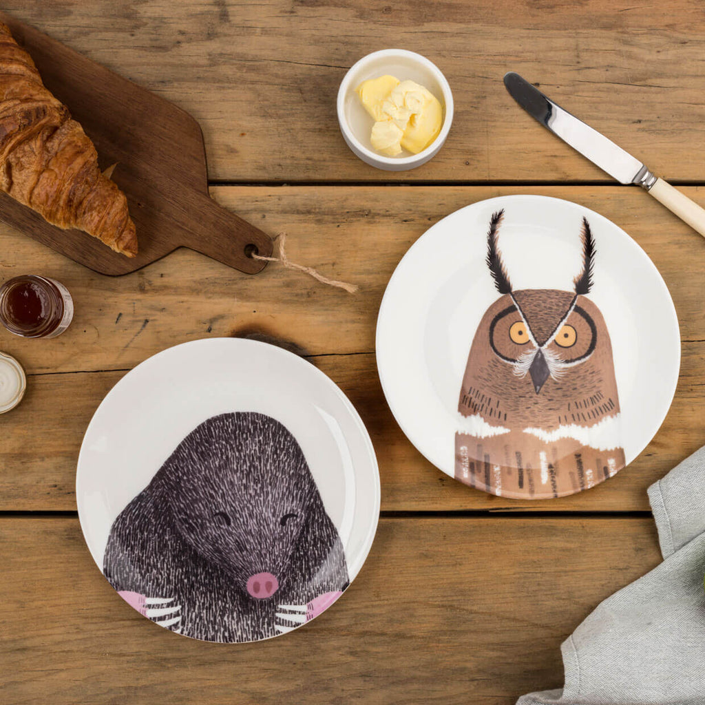 Nocturnal Owl Plate