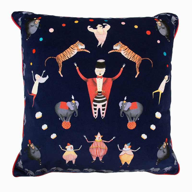 Circus Velvet Cushion