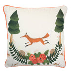 SALE Fox and Rabbits Cushion